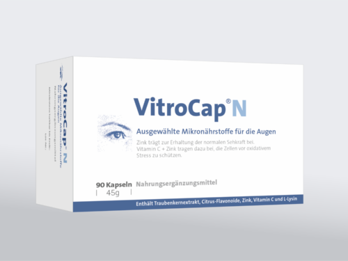 VitroCap N Quarterly Package Food Supplement Eye Floaters