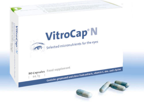 VitroCap N package and capsules of the study testet micronutrient combination